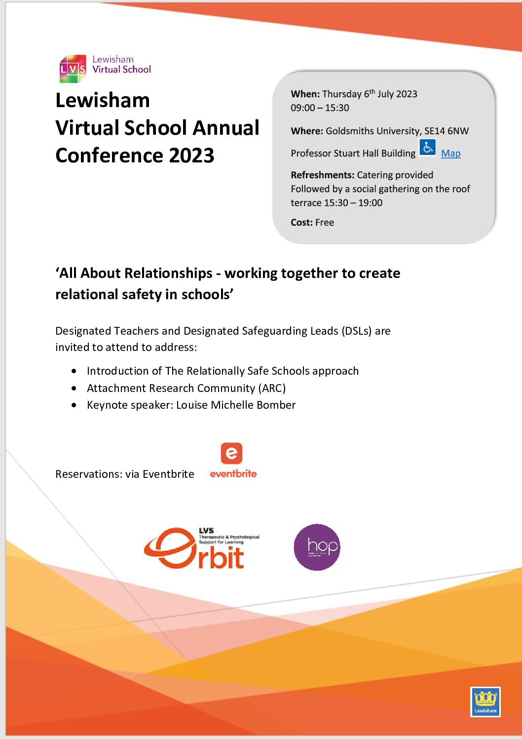 LVS Annual Conference - 6th July 2023